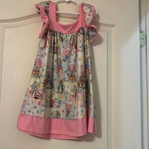 Pink Peter Cottontail dress size 5T-6